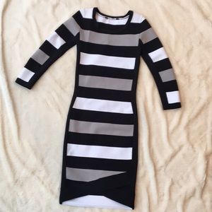 BCBGMAXAZRIA Kendall bandage dress